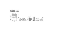 High Peak Paros 5 Tunneltent - 5-Persoons - Donkergrijs 10 High Peak Paros 5 Tunneltent - 5-Persoons - Donkergrijs -Buitenkampeer Winkel 1200x727