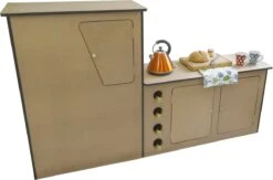 Camper Keuken MDF - Linkerkant EU - Inclusief Kledingstang + Wijnrek - Onbewerkt - Inbouw Kasten Inrichting Kampeerauto Caravan -Buitenkampeer Winkel 1200x794 8