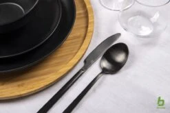 Bo-Camp Industrial - Servies - Orville - Campingbord - 16-delig - Mat Zwart -Buitenkampeer Winkel 1200x800 109
