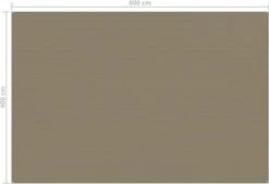 VidaXL Tenttapijt 400x600 Cm Taupe -Buitenkampeer Winkel 1200x819 1