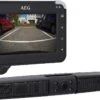 AEG RV 4.3 Achteruitrijcamera Op Zonne-energie, Draadloos, Digitaal, Parkeer-/rangeerhulp, Met Radiozender, Lcd-dual-display, Waterdicht, Nachtzicht