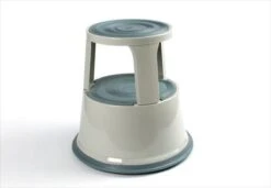 Wedo - Rollhocker, Metalen Opstapkrukje - Lichtgrijs 5 Wedo - Rollhocker, Metalen Opstapkrukje - Lichtgrijs -Buitenkampeer Winkel 1200x832 2