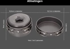 Hikr® Camping Pannenset - Complete 22-delige Kookset - Lichtgewicht - Kookgerei Servies - Outdoor - BPA-vrij - Keukengerei Set 10 Hikr® Camping Pannenset - Complete 22-delige Kookset - Lichtgewicht - Kookgerei Servies - Outdoor - BPA-vrij - Keukengerei Set -Buitenkampeer Winkel 1200x848 5