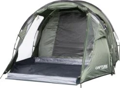 Capture Outdoor, 3-Man XXL Tent "Seikan XTR-3", Voor 3 XXL Personen, 215x400x155cm, DeLuxe Tent En Canvas, "Airflow System", … -Buitenkampeer Winkel 1200x878 1