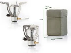 MacGyver Gasbrander Mini RVS - Camping Kookstel - Kookbrander - 10 Cm - Elektronische Ontsteking 15 MacGyver Gasbrander Mini RVS - Camping Kookstel - Kookbrander - 10 Cm - Elektronische Ontsteking -Buitenkampeer Winkel 1200x893 4