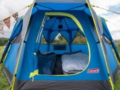 Coleman OctaGo Tent - Festival - 3-Persoons - Blauw/lime -Buitenkampeer Winkel 1200x900 22