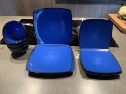 Camping Servies - 12 Delig – 100% Melamine Servies Set – Campingservies – Melamine Servies - Blue Ocean 13 Camping Servies - 12 Delig – 100% Melamine Servies Set – Campingservies – Melamine Servies - Blue Ocean -Buitenkampeer Winkel 1200x900 26