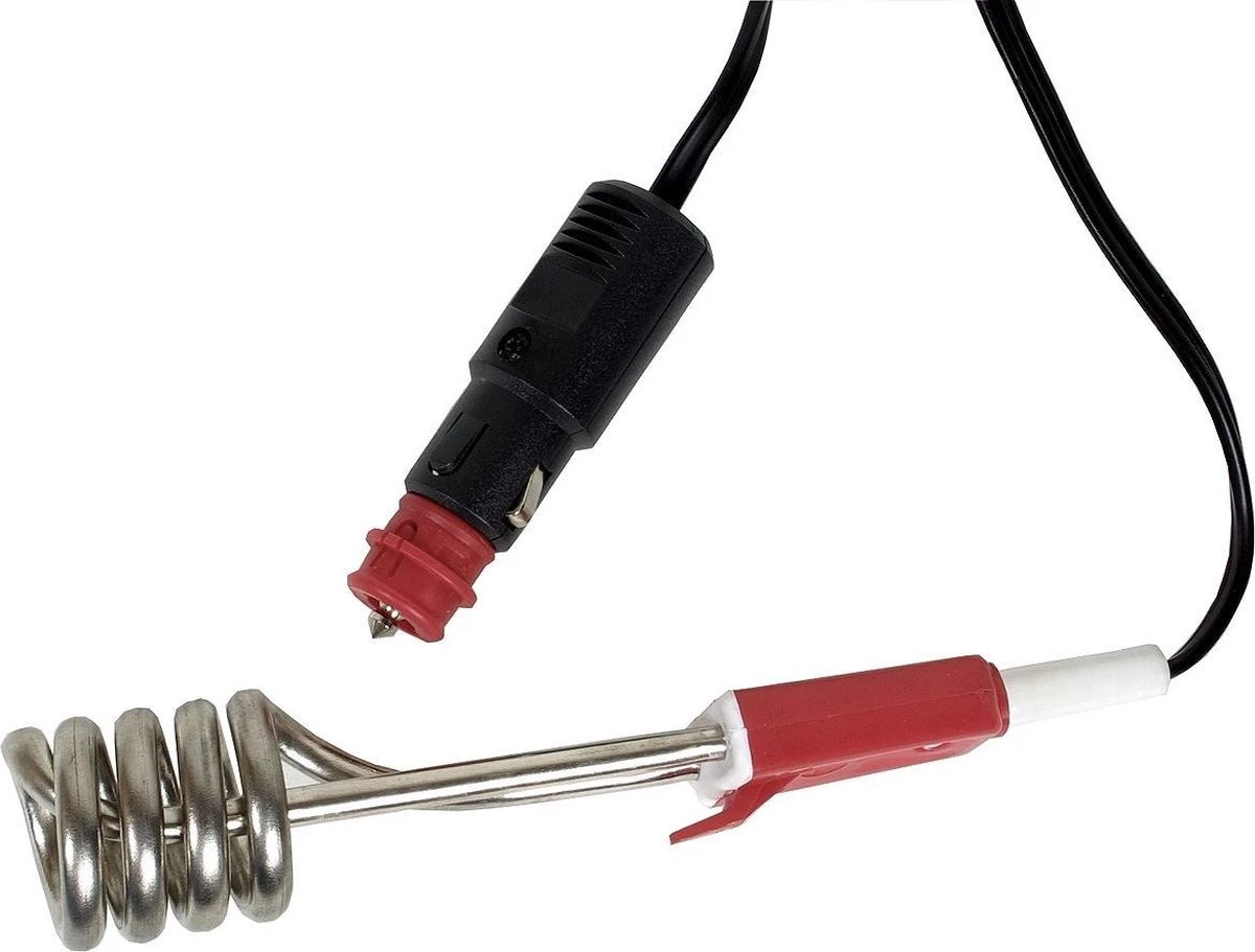 Amigo Reis Dompelaar / Waterkoker, 12 Volt, 150 Watt 1 Amigo Reis Dompelaar / Waterkoker, 12 Volt, 150 Watt