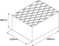 Rubberen Blok- Camper Levellers- Rubber Block Gummiklotz Gummiklötze Gummiauflage Gummiteller Hebebühne Grube 160x120x80 Mm Zwart Voor Autokrik, Trolleykrik En Pitjack -Buitenkampeer Winkel 1200x938 2