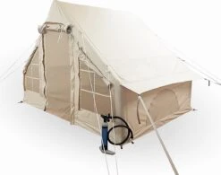 Opblaasbare Vier Persoons Tent Beige 300x200x210 Cm -Buitenkampeer Winkel 1200x946 2