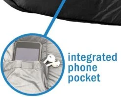 HikeMeister Mummy Slaapzak 1600 Gram - Kamperen - Zwart - Ca. 220 X 80 Cm - Met Binnenzak - Comfortzone: 0-15 Graden - Draagtas -Buitenkampeer Winkel 1200x964 1