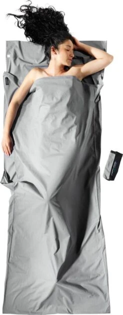Cocoon Travelsheet InsectShield 100% Katoen - Safari Grey 5 Cocoon Travelsheet InsectShield 100% Katoen - Safari Grey -Buitenkampeer Winkel 471x1200 3
