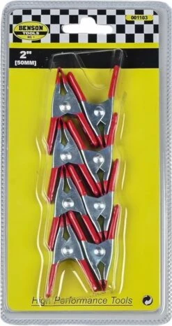 Benson Metalen Veerklem - 50 Mm - 8 Stuks -Buitenkampeer Winkel 636x1200 1