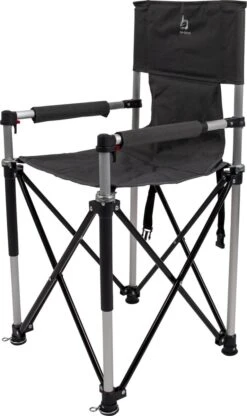 Bo-Camp Kinder Campingstoel Compact - Antraciet -Buitenkampeer Winkel 713x1200