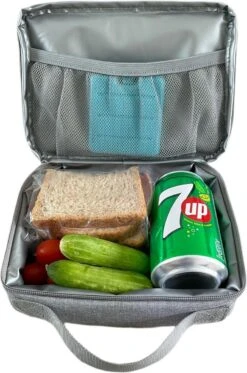 Brisby 4 Laags Geïsoleerde Koeltas - Lunchtas 1.5 Liter - Lichtgrijs -Buitenkampeer Winkel 794x1200 17