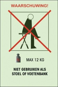 GENERIC Bijzettafel Adige Wit Kunststof 45x43x50cm -Buitenkampeer Winkel 795x1200