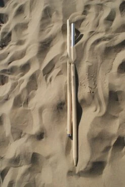 Sunline TOPPER!! Strand Windscherm Kobalt Blauw - Wit - 5 Meter Sterk Dralon Met 2 Delige Stokken 180 Cm -Doekhoogte 140 Cm -Buitenkampeer Winkel 804x1200 7