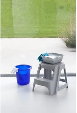 Curver One Step Opstapje Krukje - Lichtgrijs -Buitenkampeer Winkel 816x1200