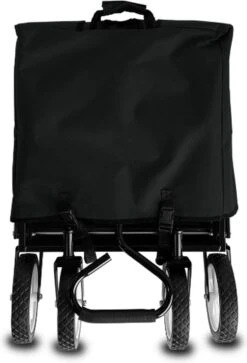 Rijoka Opvouwbare Bolderkar/Bolderwagen | Met Dakje En Draagtas | Zwart -Buitenkampeer Winkel 817x1200 1