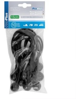 ProPlus 365644 Tentspannerset Zeltspanner-Set 10 Stück - Elastisch 15cm Mit Kunststoffball 10 Stuk(s) 6 ProPlus 365644 Tentspannerset Zeltspanner-Set 10 Stück - Elastisch 15cm Mit Kunststoffball 10 Stuk(s) -Buitenkampeer Winkel 926x1200