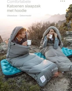 Naturehike® Slaapzak Katoen - 6 Tot 1 Graden - Slaapzakken Volwassenen - 220*80cm - 4 Seizoenen Slaapzak Lente, Zomer, Herfst & Winter - Lichtgewicht & Waterdicht -Buitenkampeer Winkel 943x1200 1