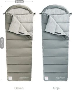 Naturehike® Slaapzak Katoen - 6 Tot 1 Graden - Slaapzakken Volwassenen - 220*80cm - 4 Seizoenen Slaapzak Lente, Zomer, Herfst & Winter - Lichtgewicht & Waterdicht -Buitenkampeer Winkel 963x1200 4