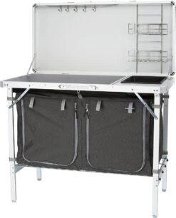 Campart Campingkeuken KI-0757 – Complete Keuken En Campingkast – Opvouwbaar En Inclusief Draagtas - Grijs 19 Campart Campingkeuken KI-0757 – Complete Keuken En Campingkast – Opvouwbaar En Inclusief Draagtas - Grijs -Buitenkampeer Winkel 969x1200 1